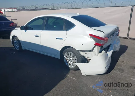 2015 Nissan Sentra Sv z USA, uszkodzony, nr VIN 3N1AB7AP8FY241972